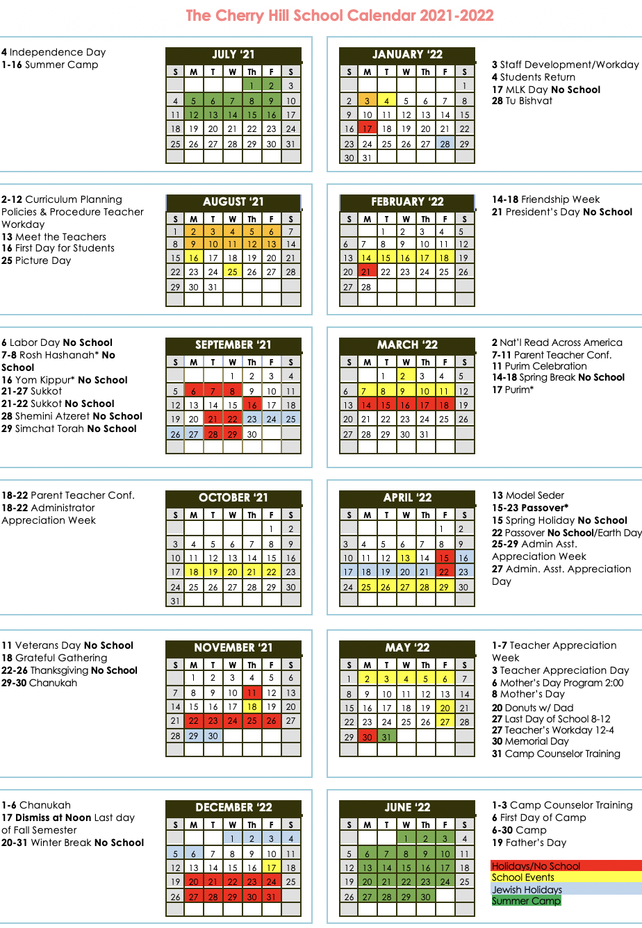 school-calendar-the-cherry-hill-school
